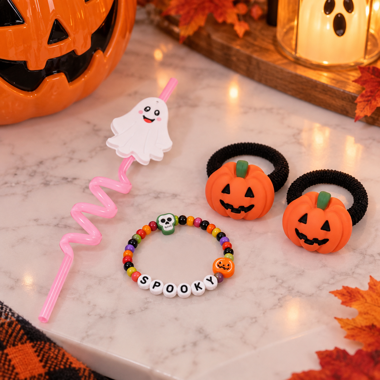 Girls Little Boo Halloween Gift Set