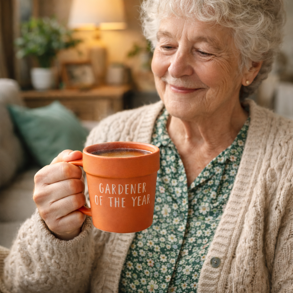Gardener Of The Year Mug & Spoon
