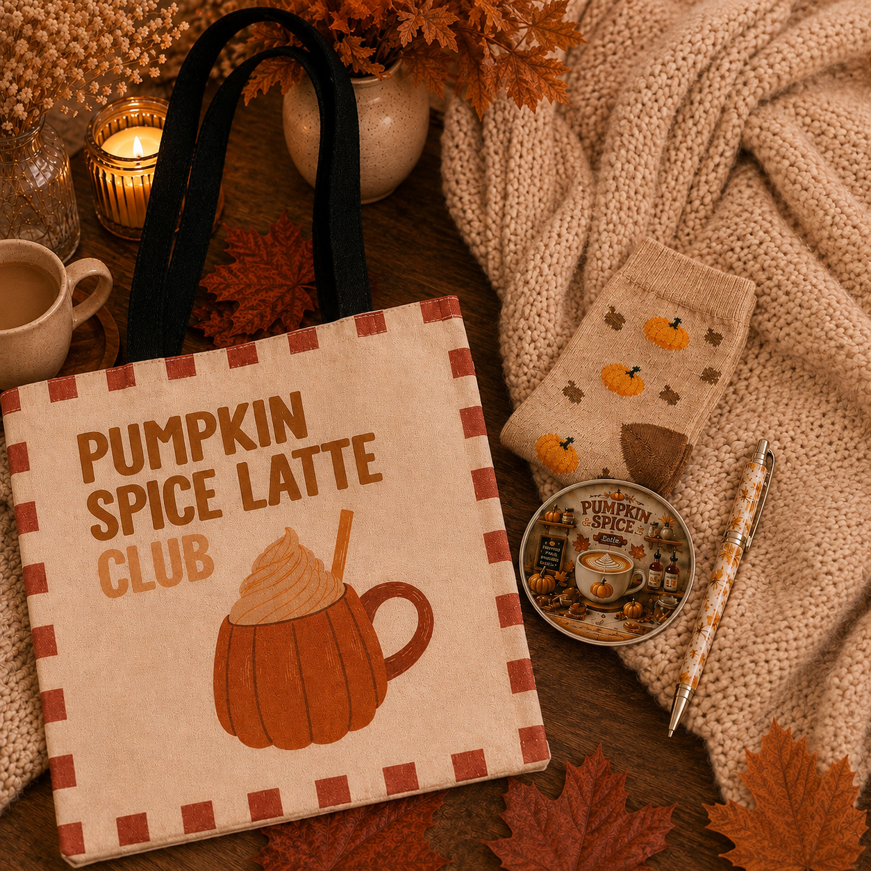 Pumpkin Spice Latte Club Gift Set