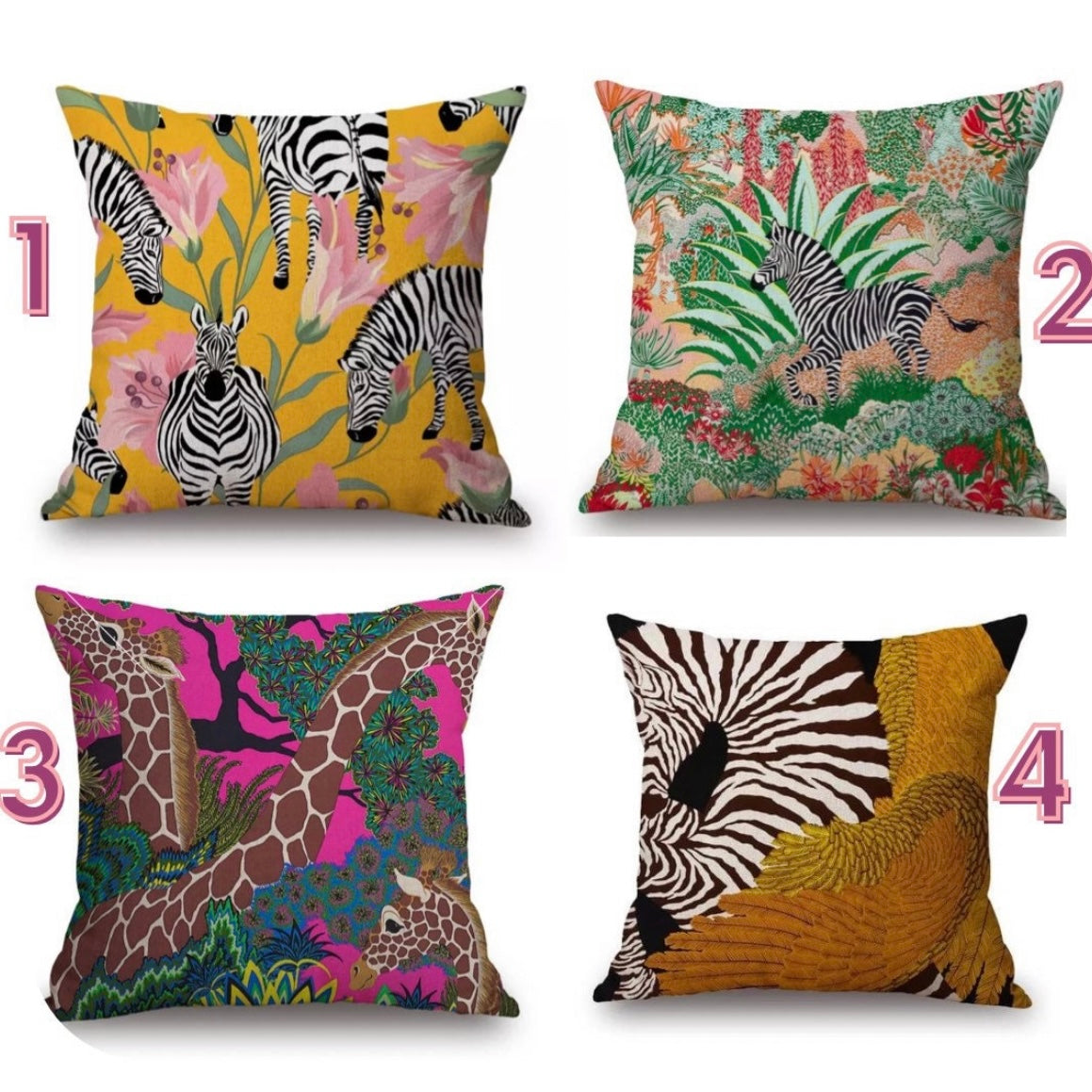 Tropical Bohemian Cushions