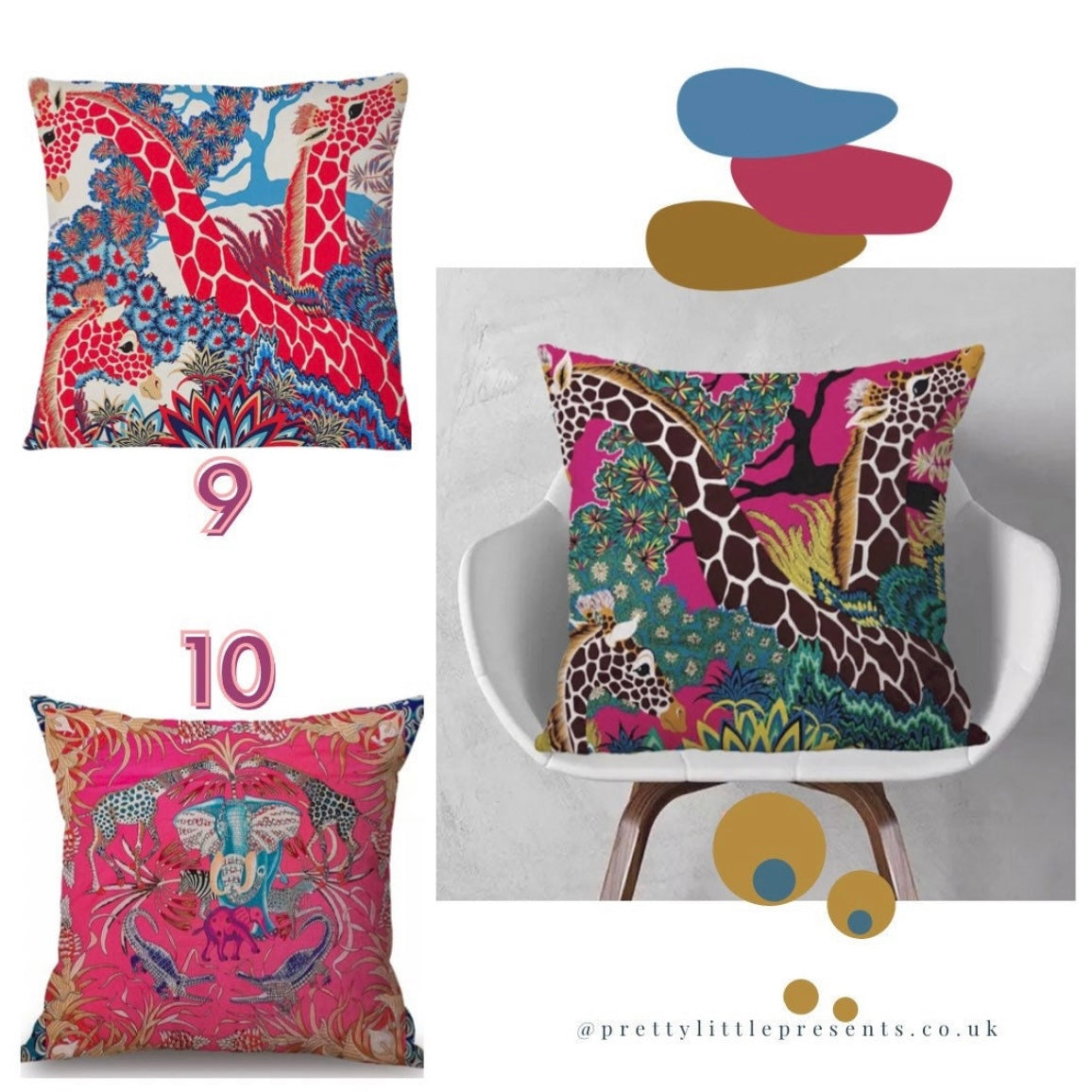 Tropical Bohemian Cushions