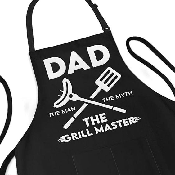 Dad The Grill Master Apron
