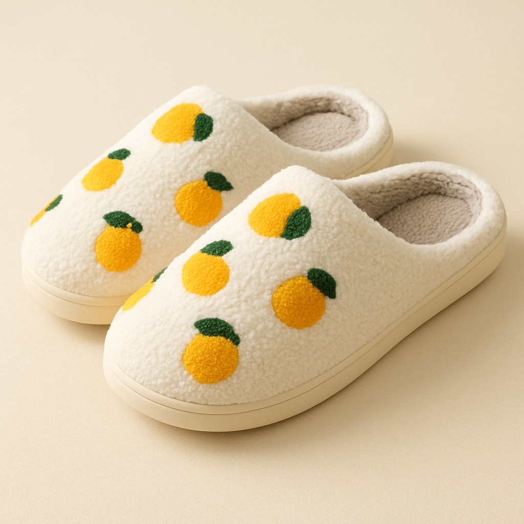 Amalfi Coast Lemon Slippers