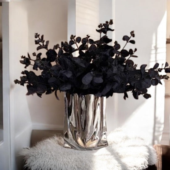 6 Pieces Of Black Eucalyptus Stems