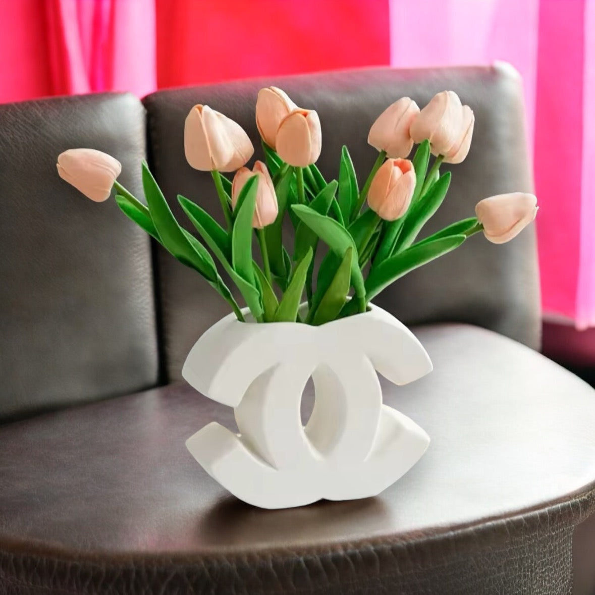 Intertwined Contemporary Ceramic Vase