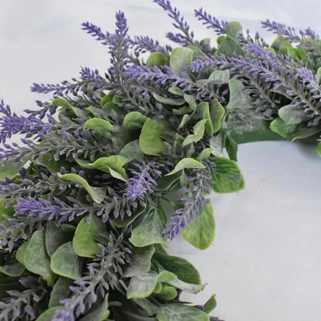 Spring Lavender Wreath
