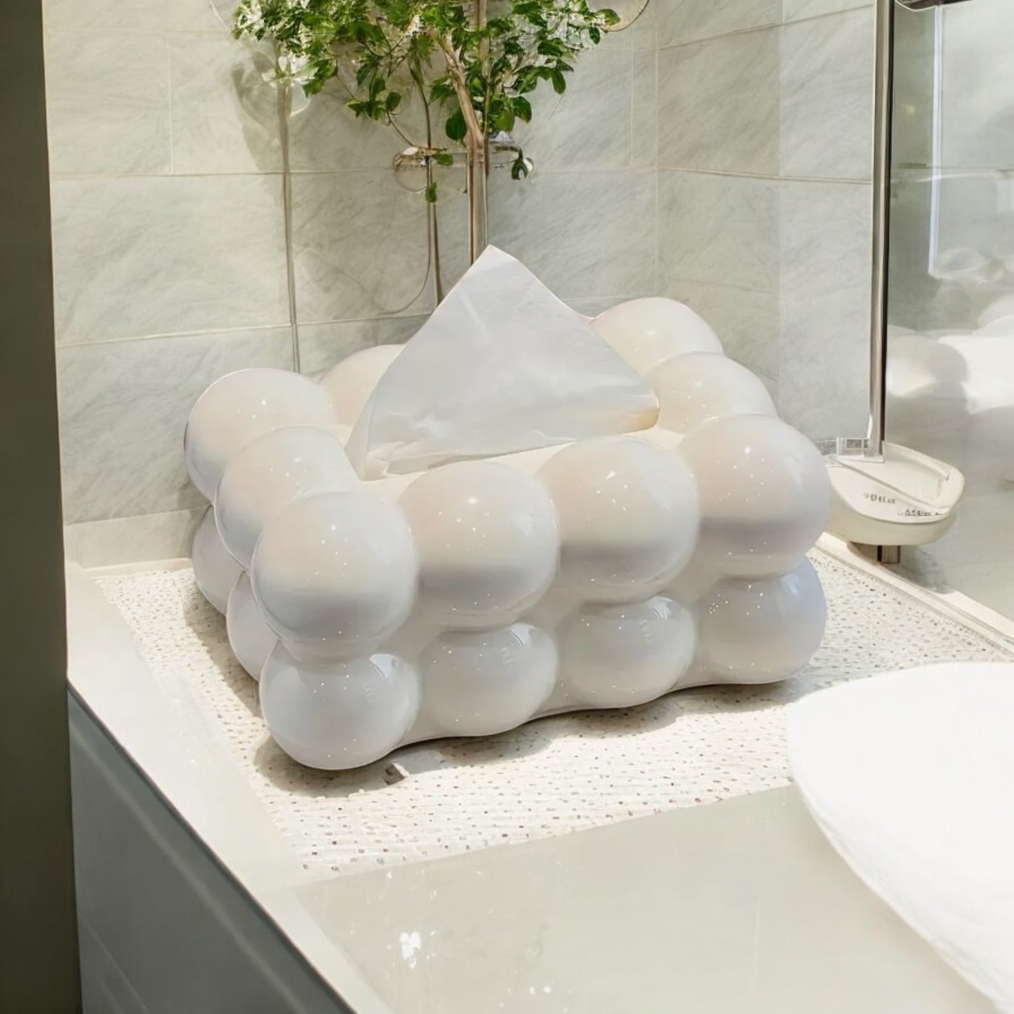 Bubble Style Tissue Box