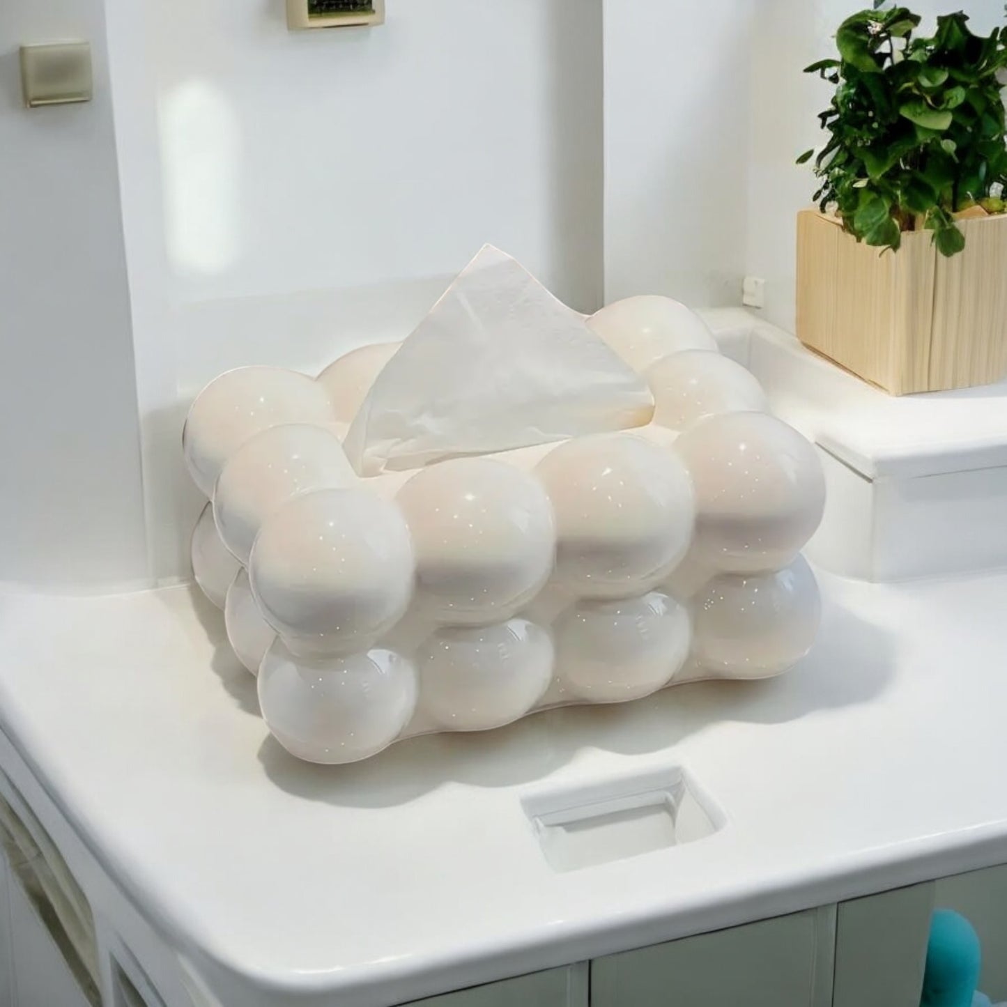 Bubble Style Tissue Box
