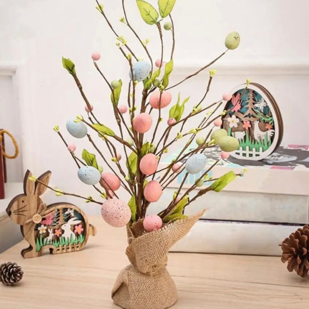 Light Up Easter Egg Tree