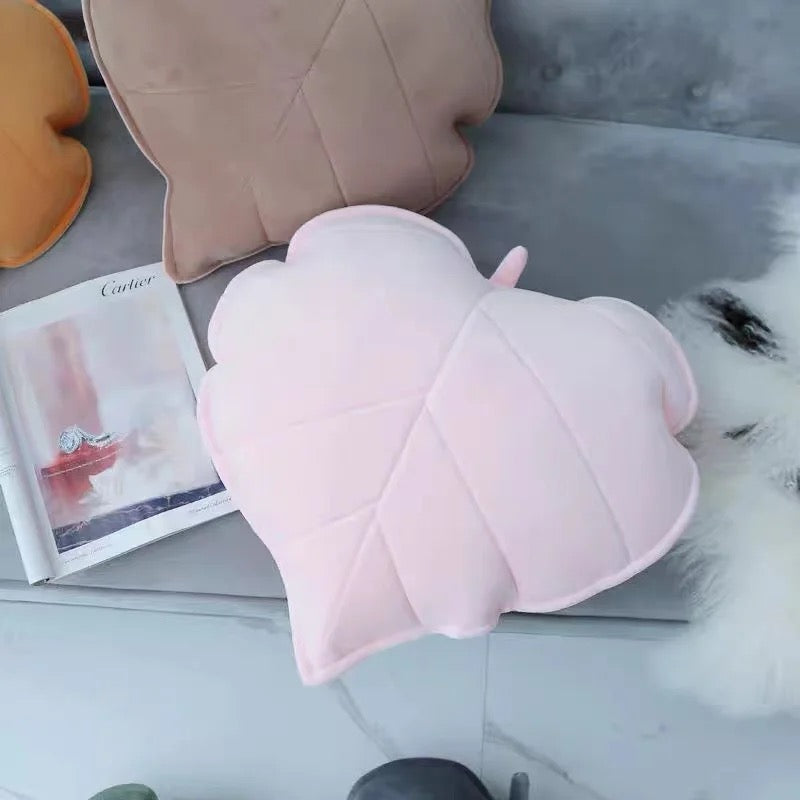 Handmade Leaf Cushion