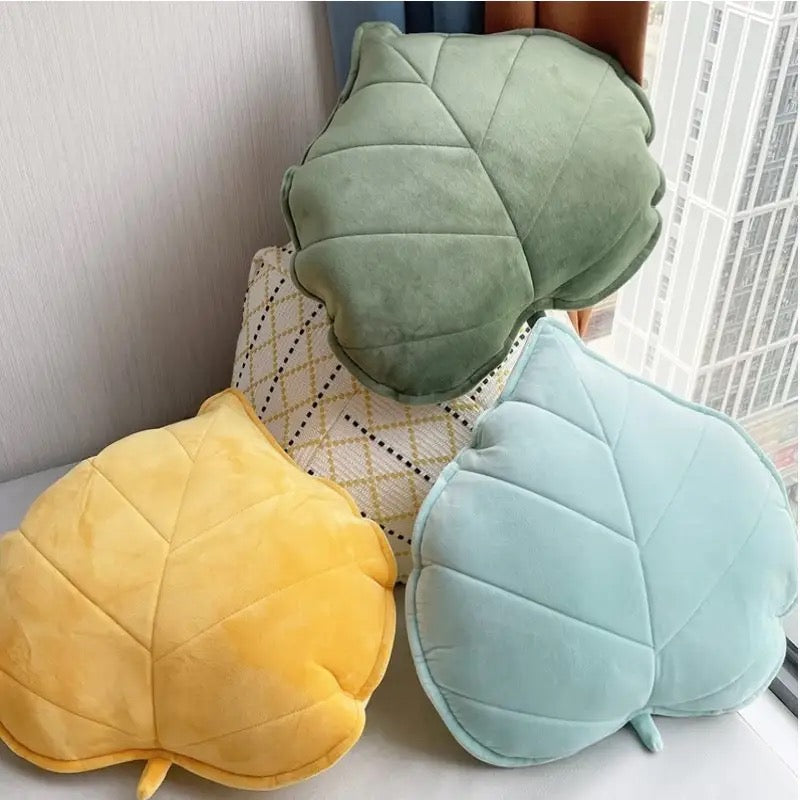 Handmade Leaf Cushion