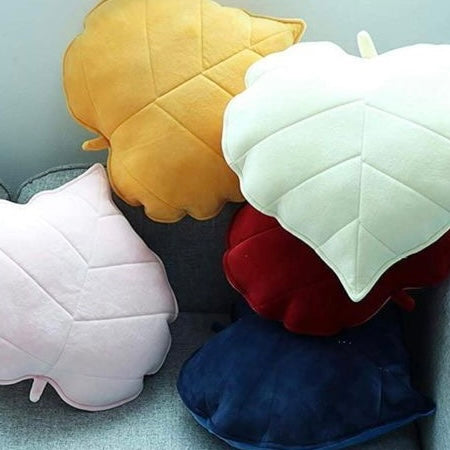 Handmade Leaf Cushion