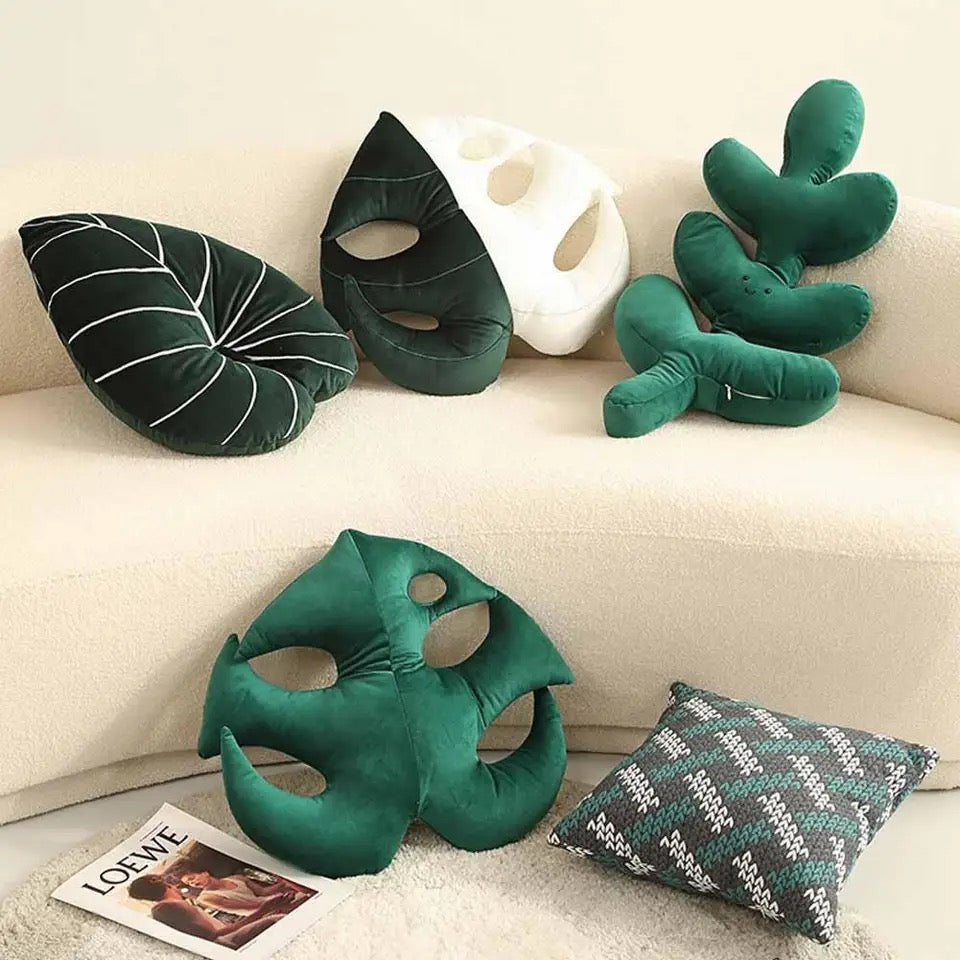 Luxury Leaf Cushions