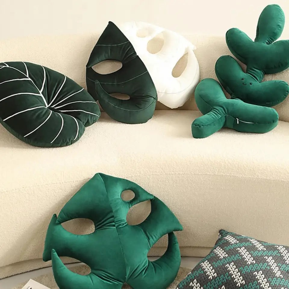 Luxury Leaf Cushions