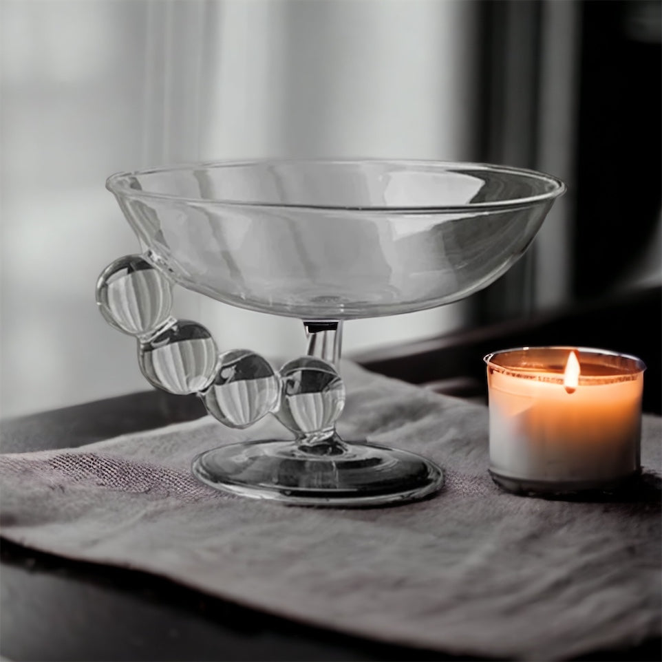 Multi Purpose Elevated Glass / Vase