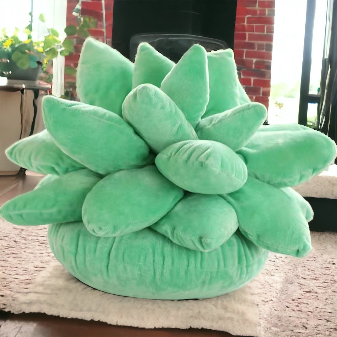 Plush Cactus Cushions