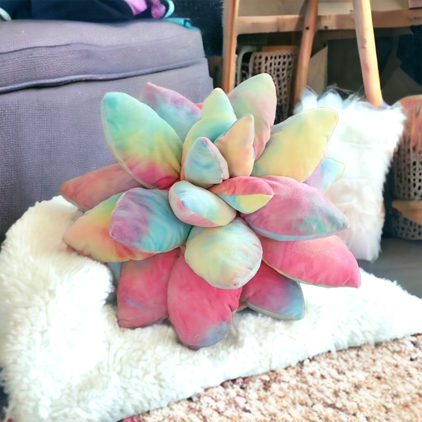 Plush Cactus Cushions