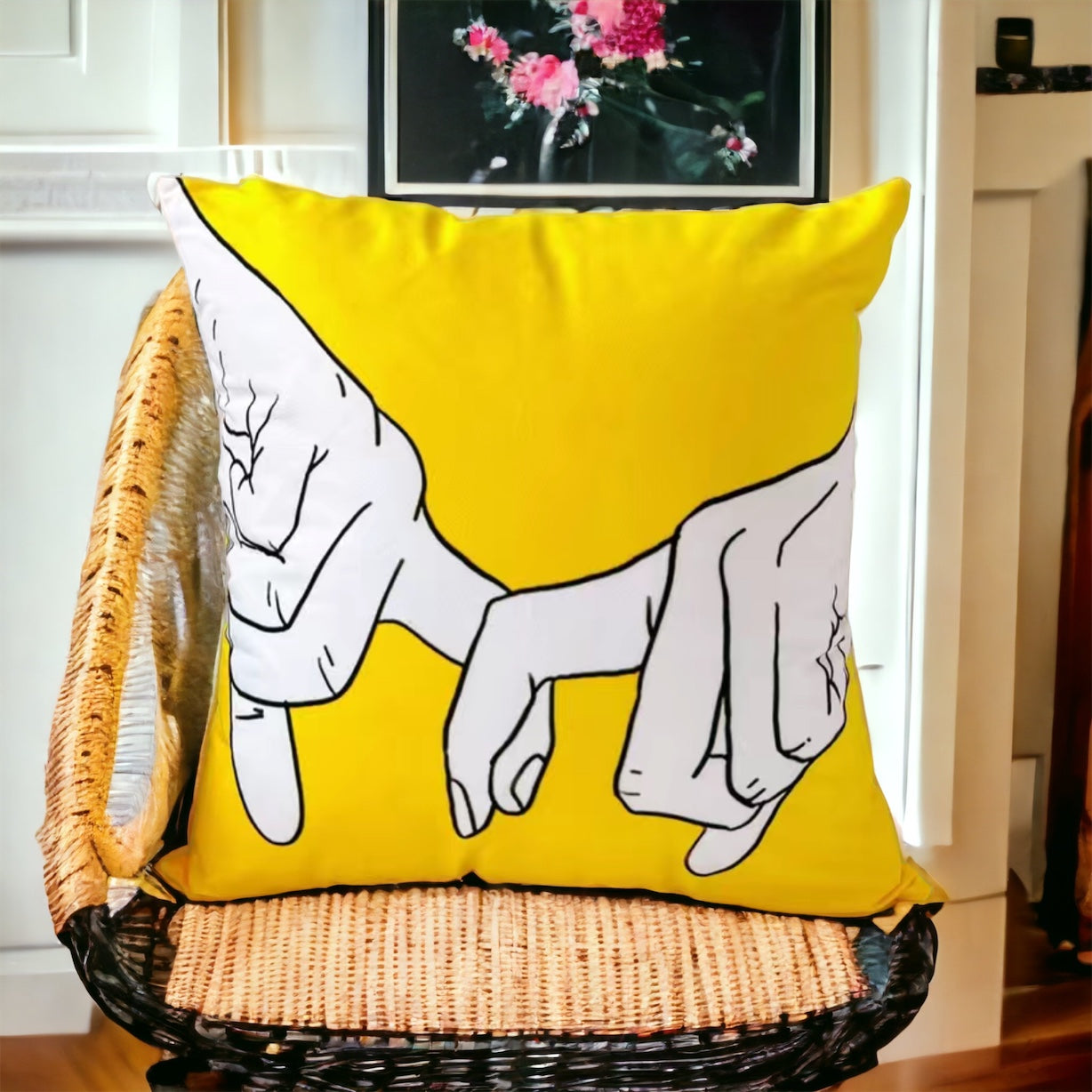 Yellow Themed Chić Cushions