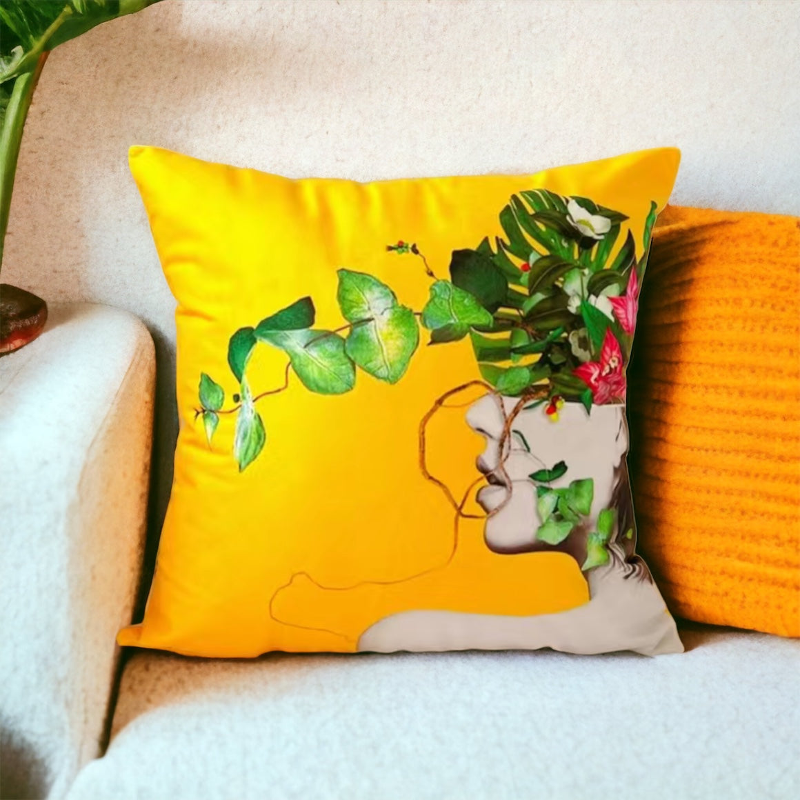 Yellow Themed Chić Cushions