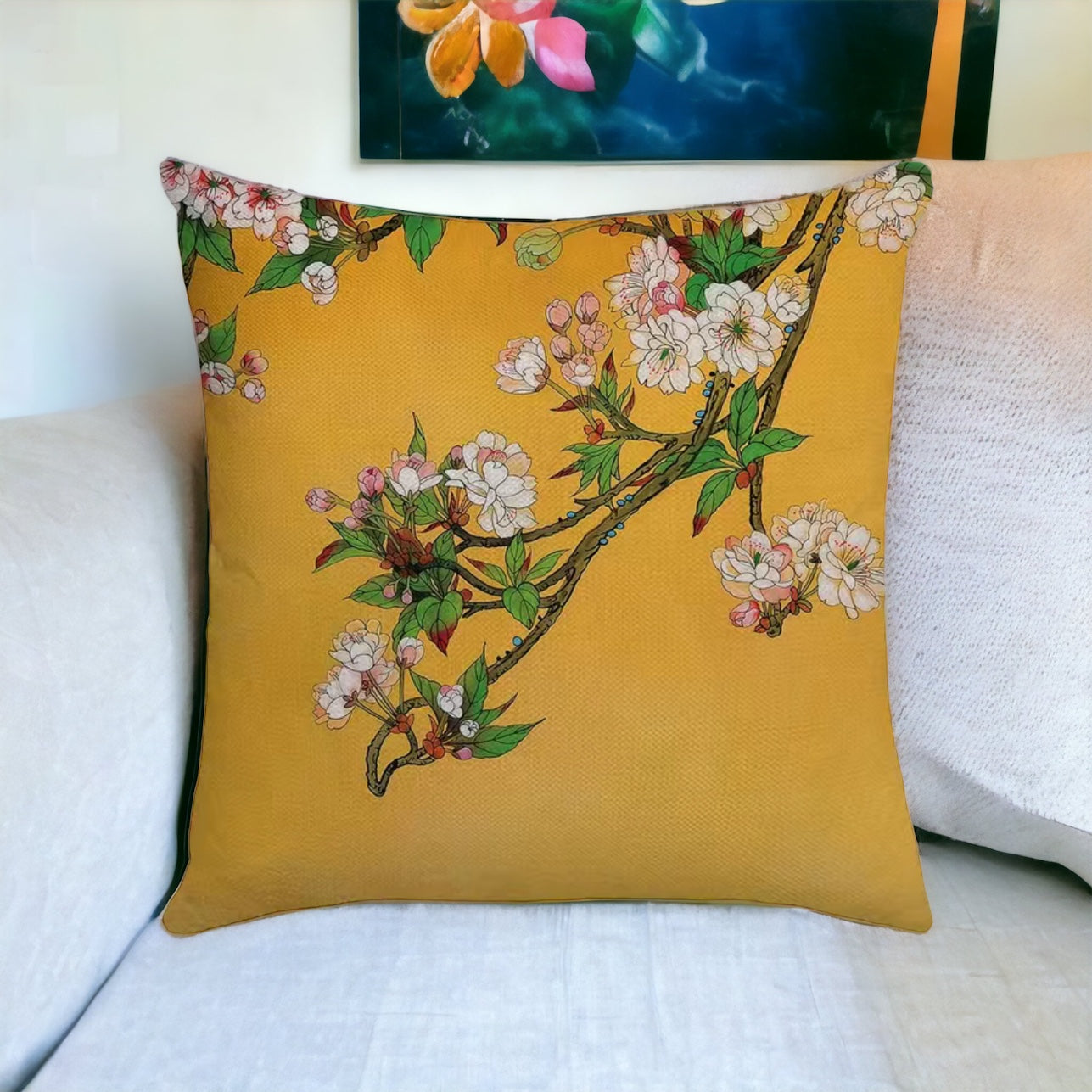 Yellow Themed Chić Cushions