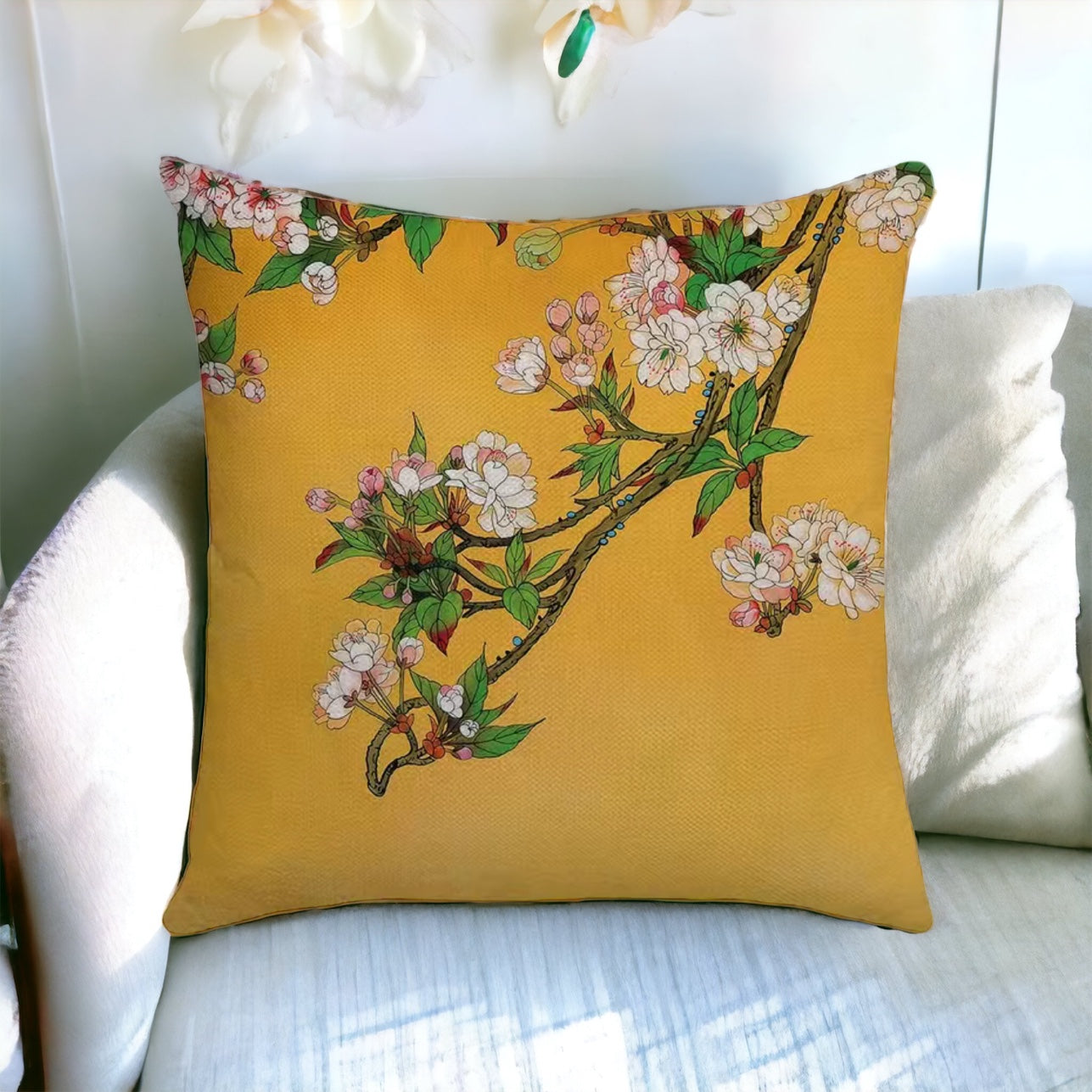 Yellow Themed Chić Cushions