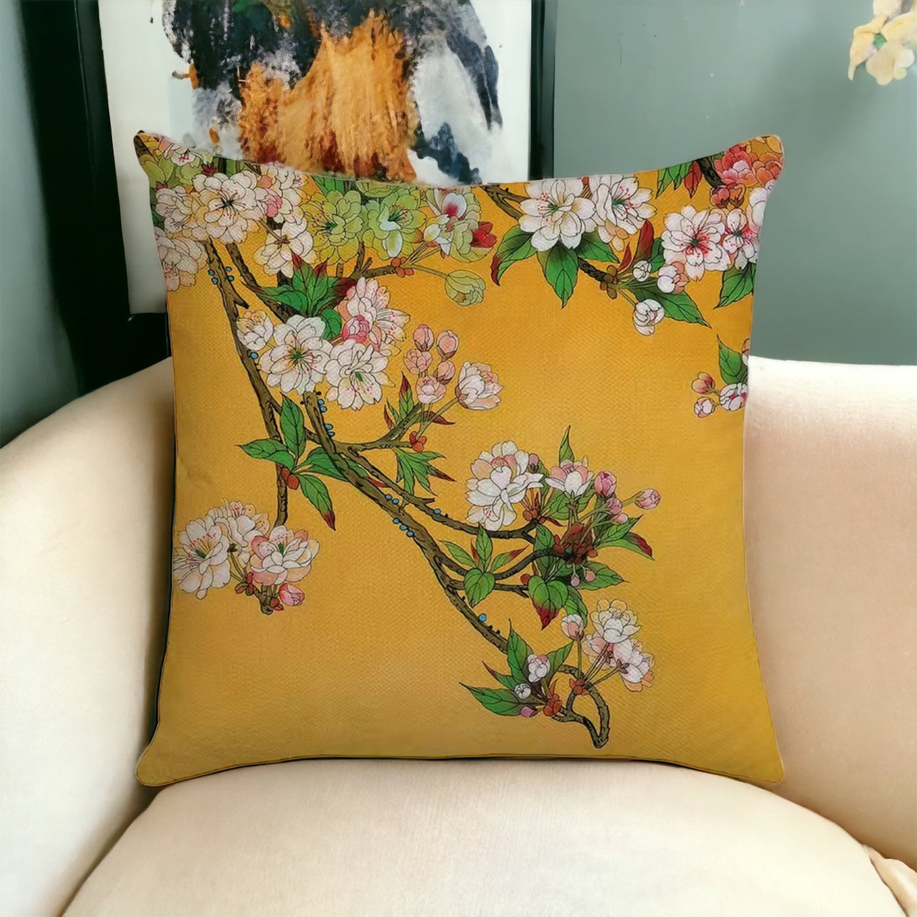 Yellow Themed Chić Cushions