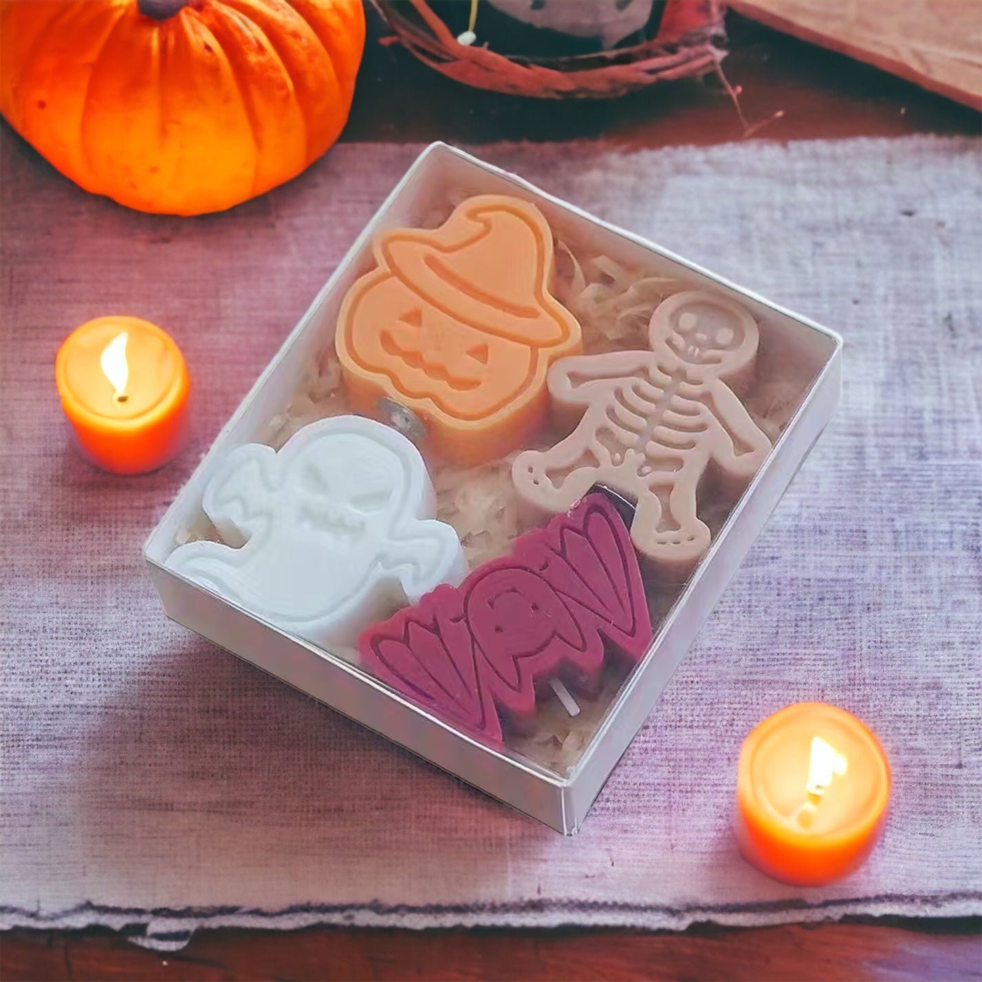 Chić & Unique Halloween Candle Set