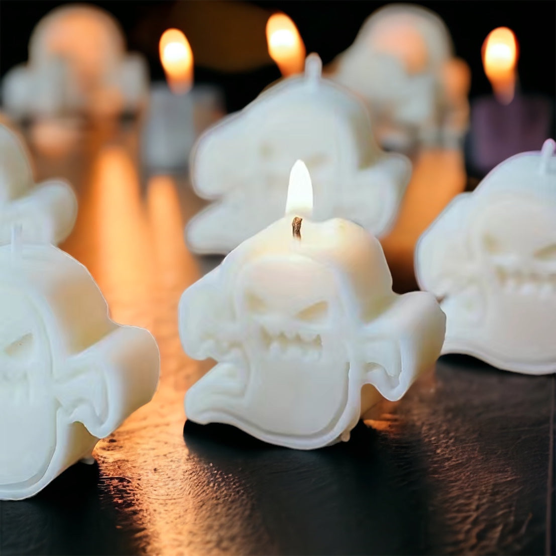 Chić & Unique Halloween Candle Set