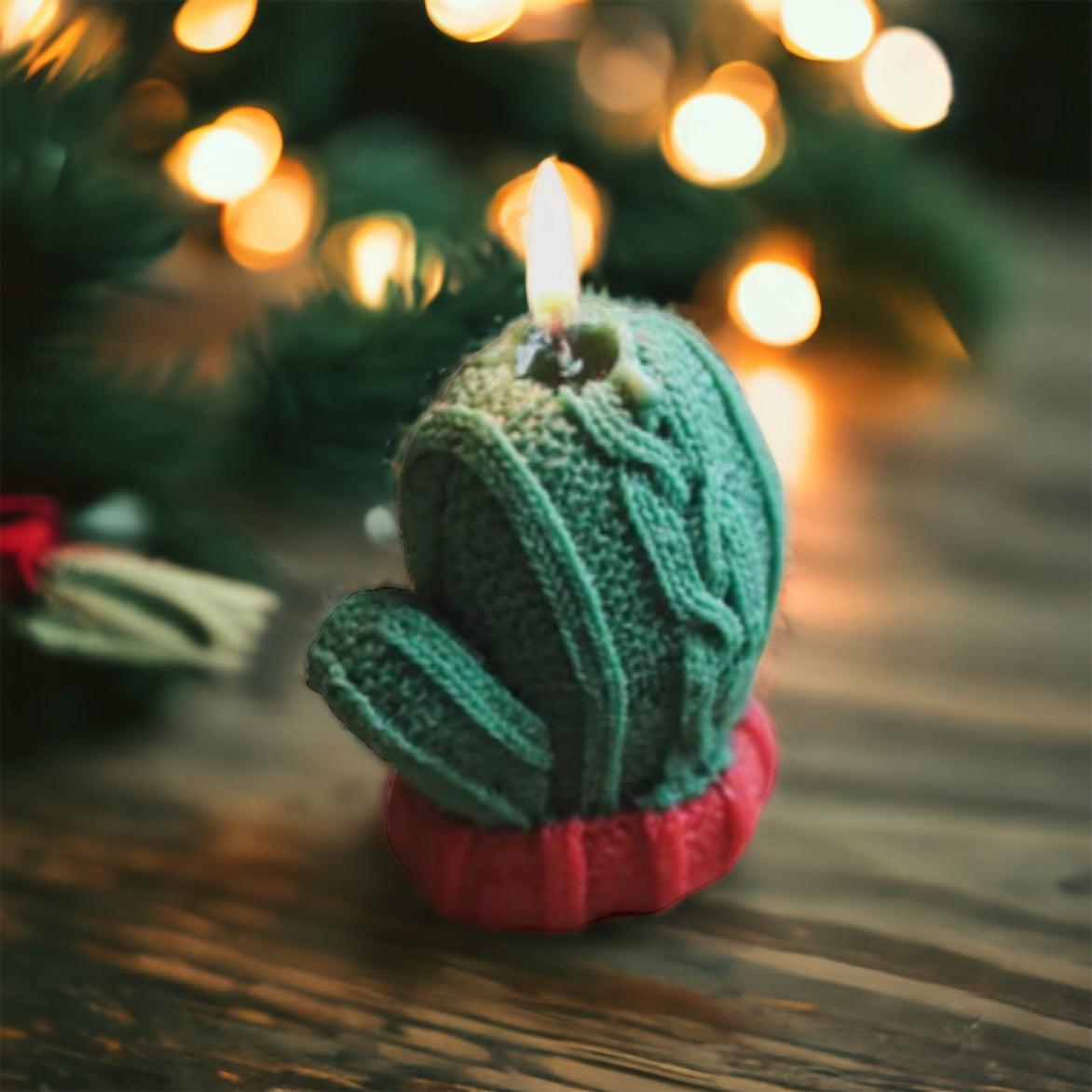 Chić & Unique Mitten Candle