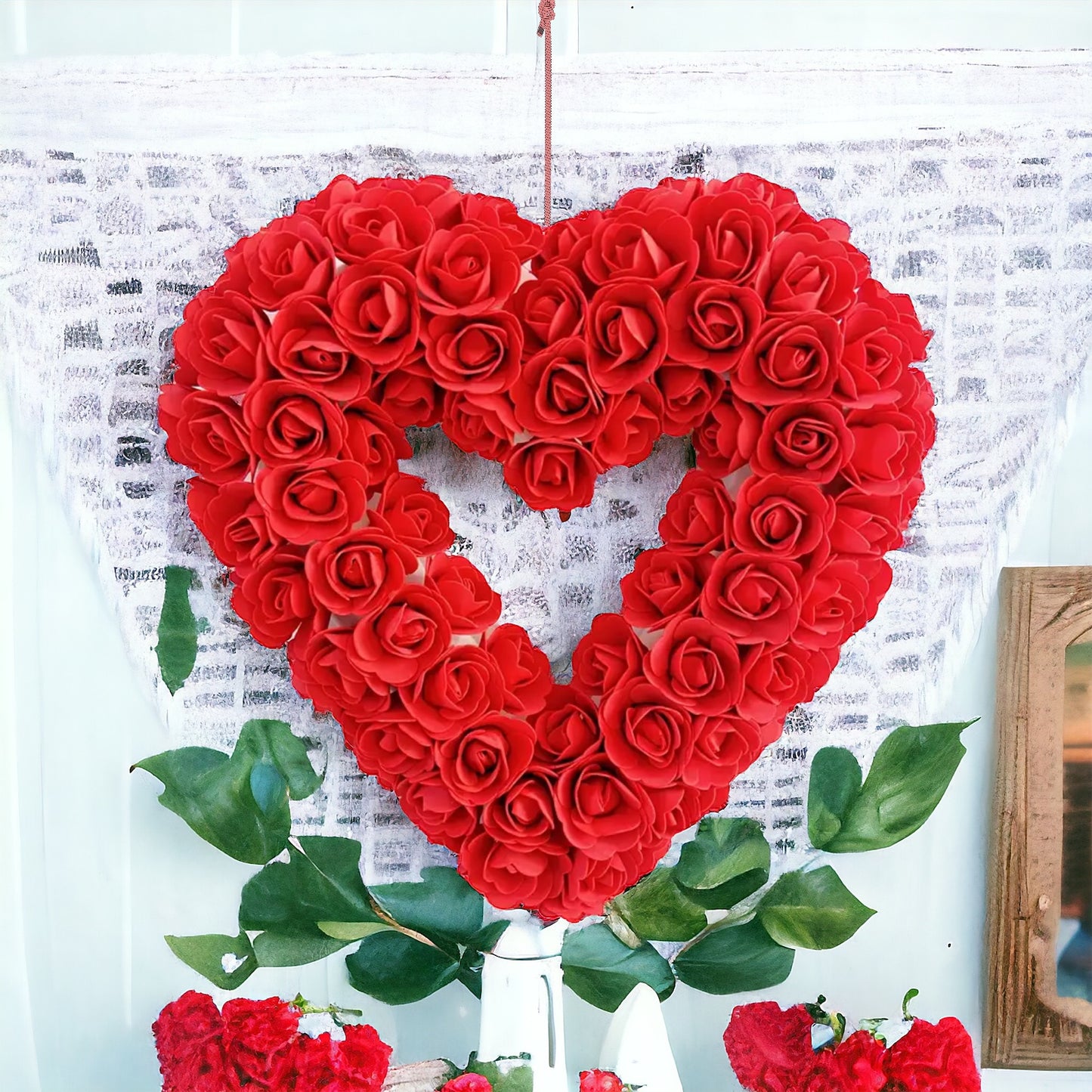 Rose Heart Wreath
