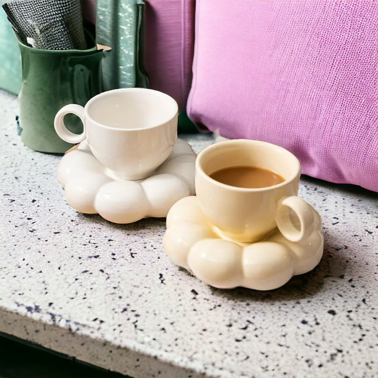 Sunflower Cup & Saucer