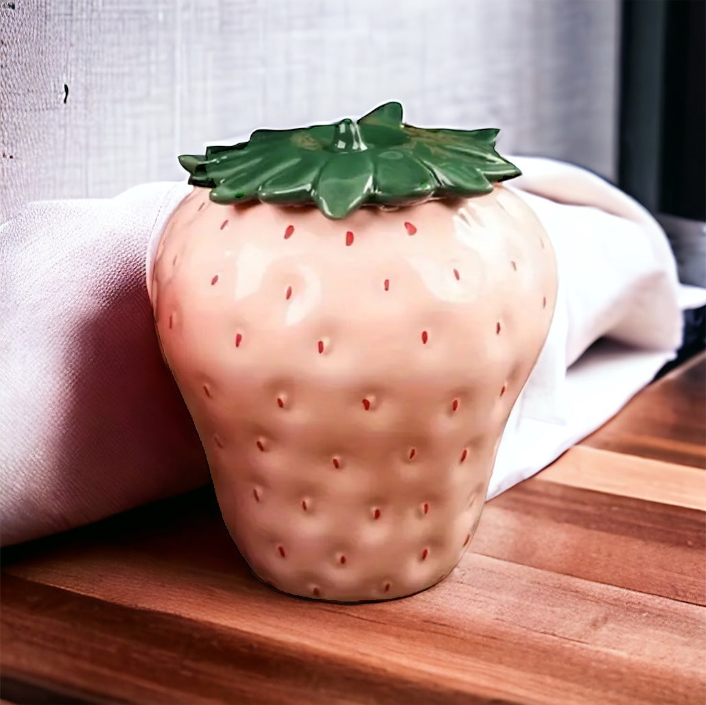 Stunning Strawberry Shape Storage Jar