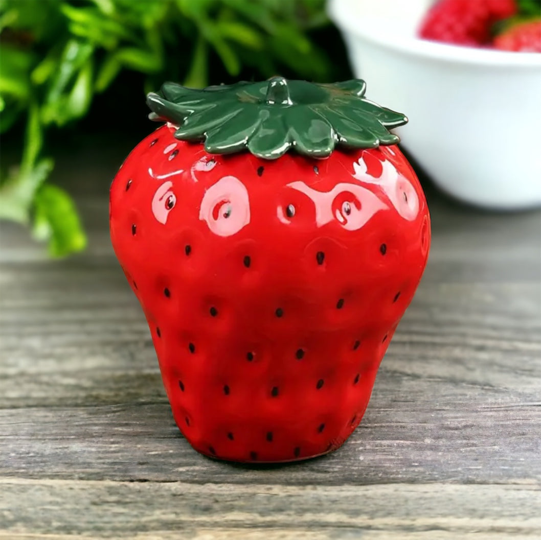 Stunning Strawberry Shape Storage Jar