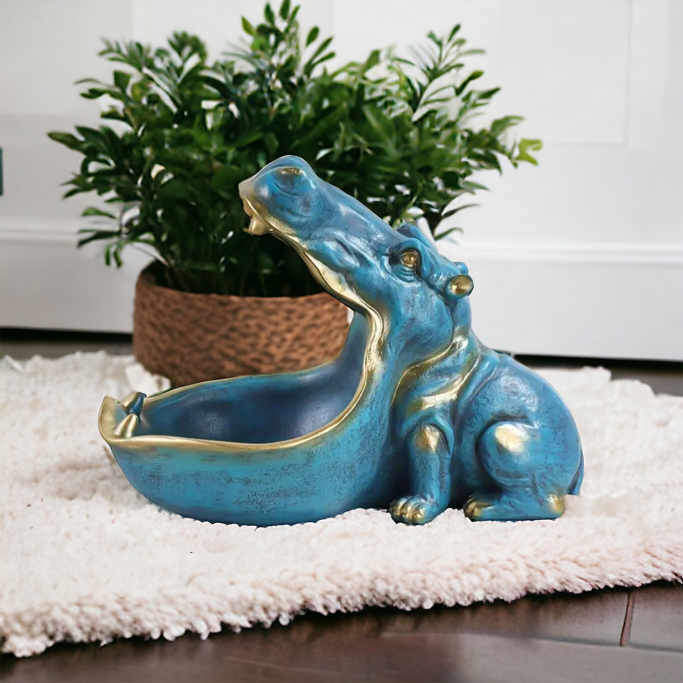 Hungry Hippo Storage Ornament