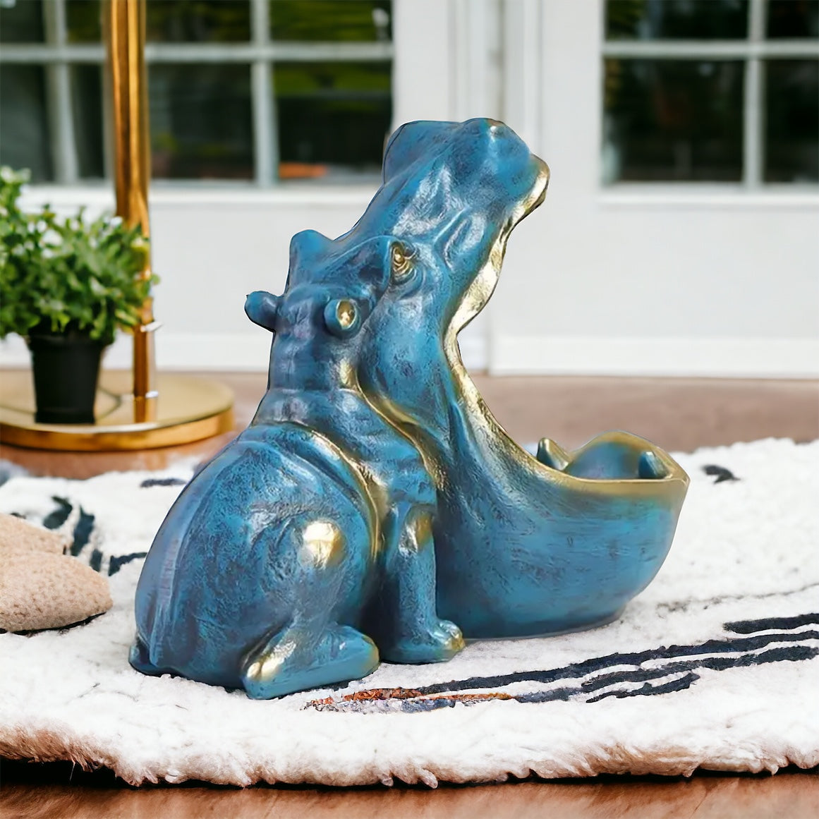 Hungry Hippo Storage Ornament