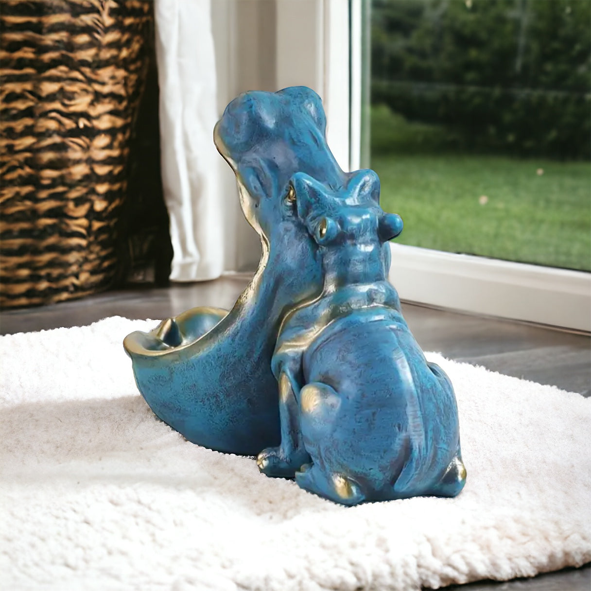 Hungry Hippo Storage Ornament