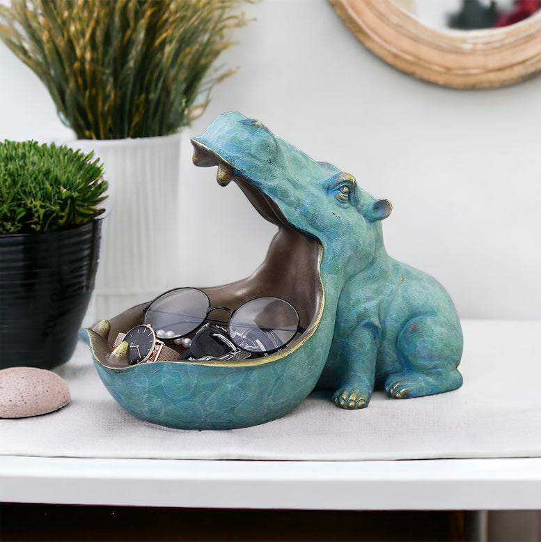 Hungry Hippo Storage Ornament