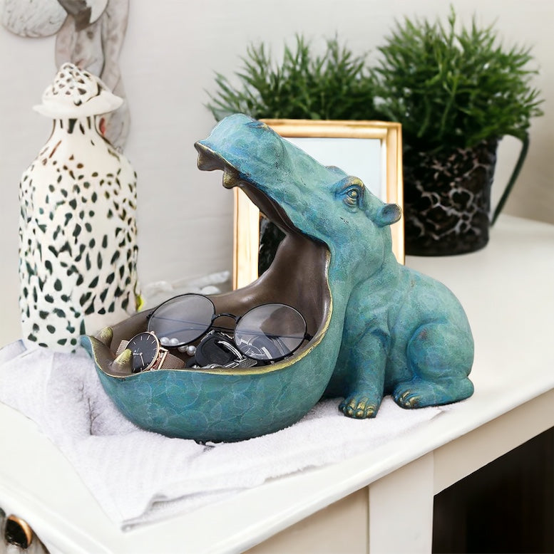 Hungry Hippo Storage Ornament