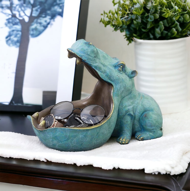 Hungry Hippo Storage Ornament