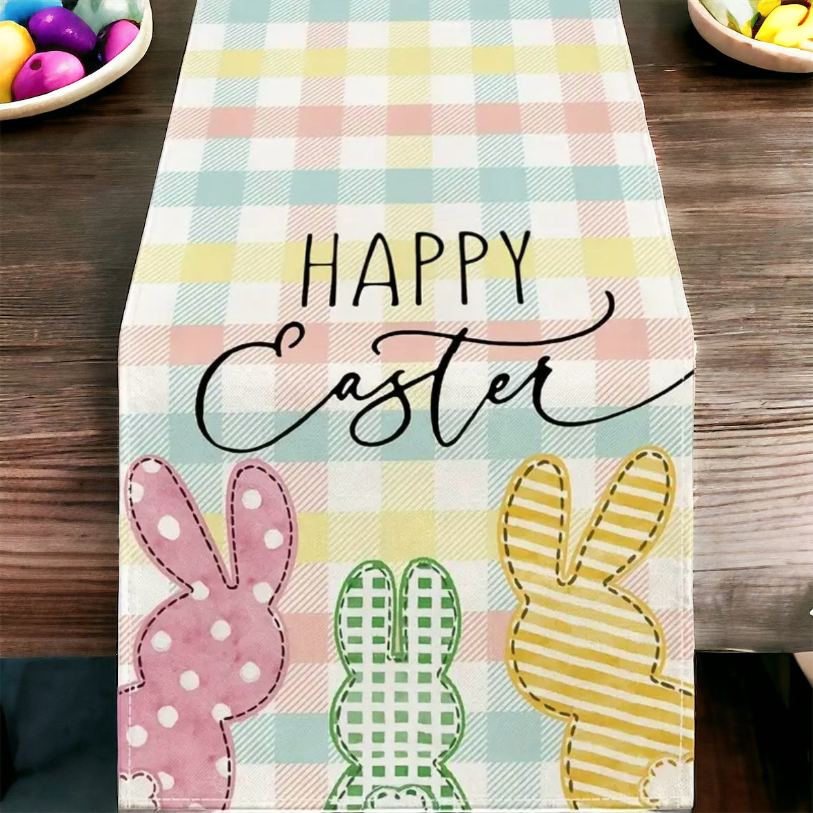 Happy Easter Table Runner