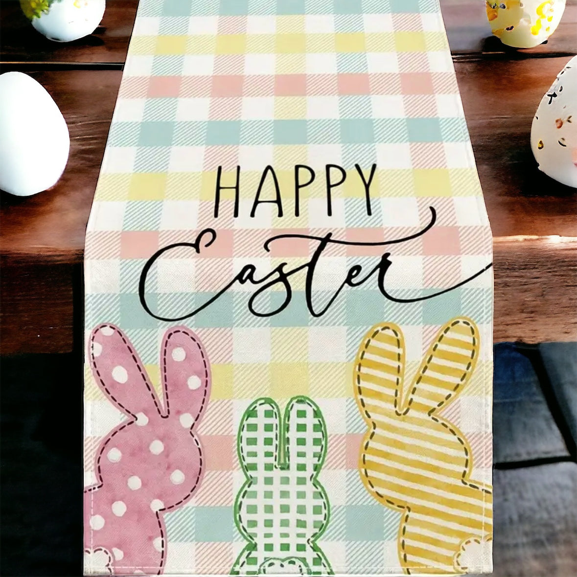 Happy Easter Table Runner