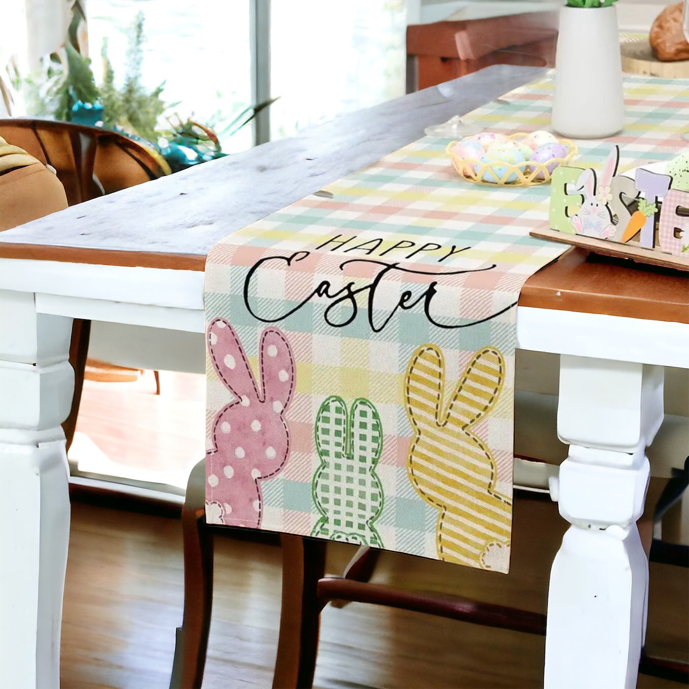 Happy Easter Table Runner