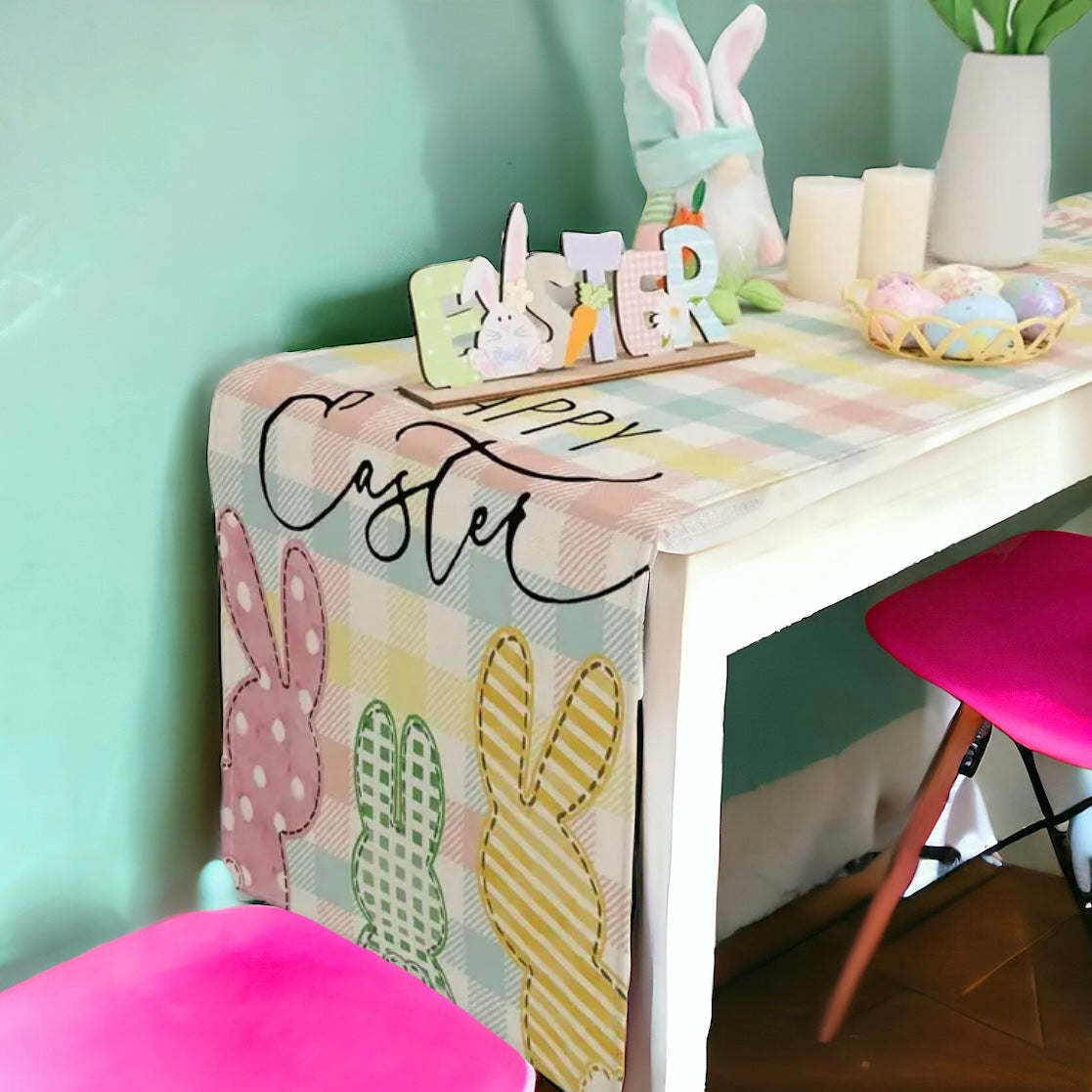 Happy Easter Table Runner