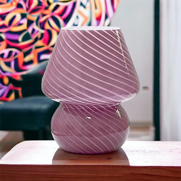 Hand-Crafted Dimming Mushroom Table Lame