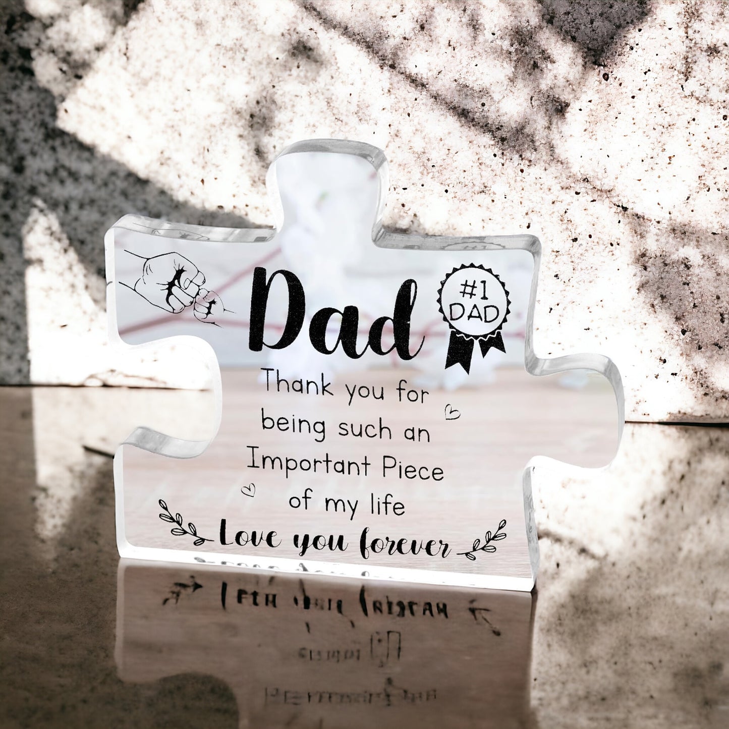 Gift For Dad - Jigsaw Puzzle Piece