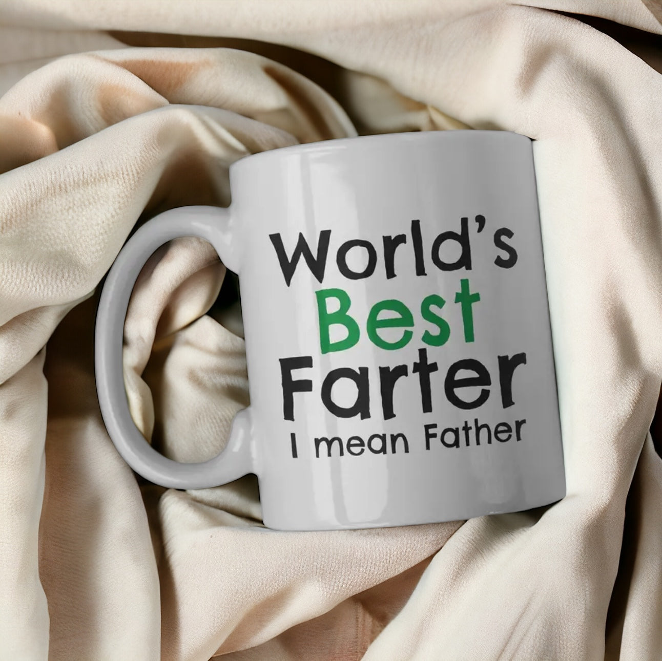 Humorous Slogan Mug For Dad