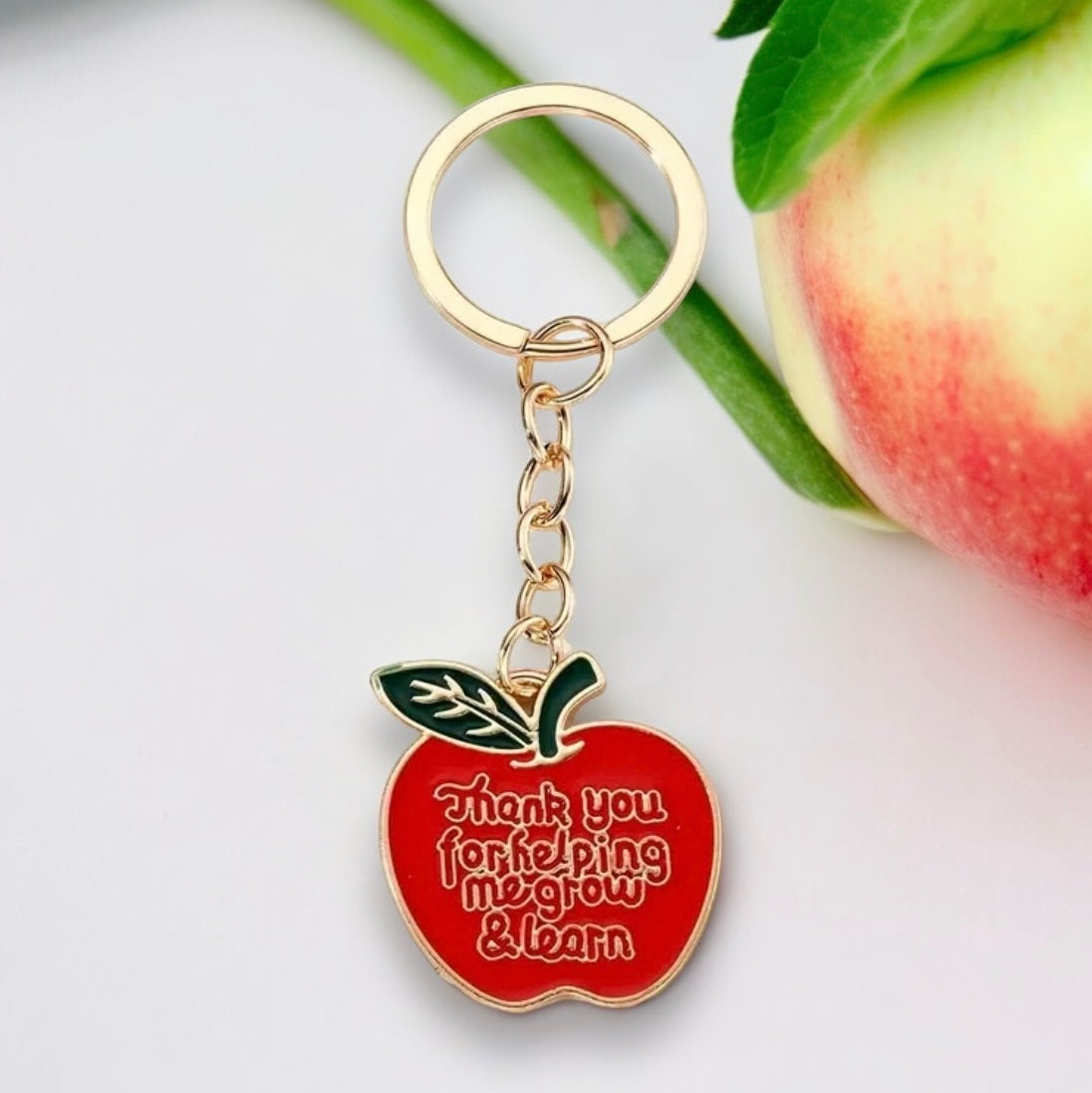 Boxed Appreciation Apple Keychain