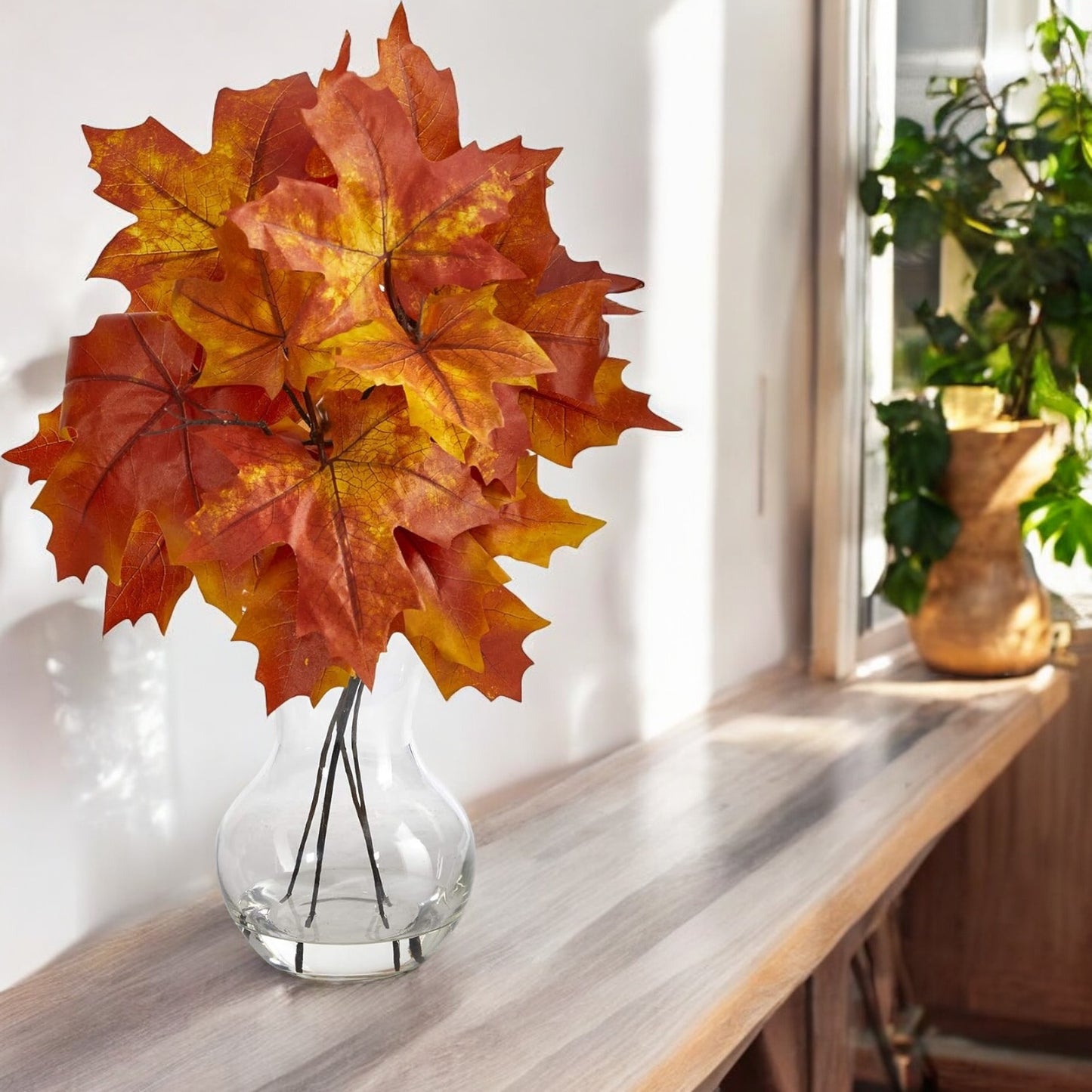 Autumn Maple Leaf Branches