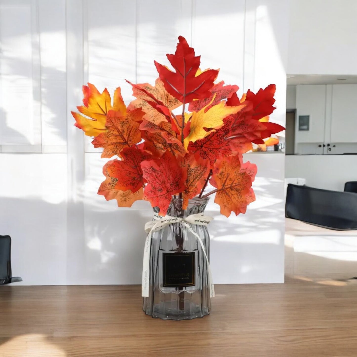 Autumn Maple Leaf Branches