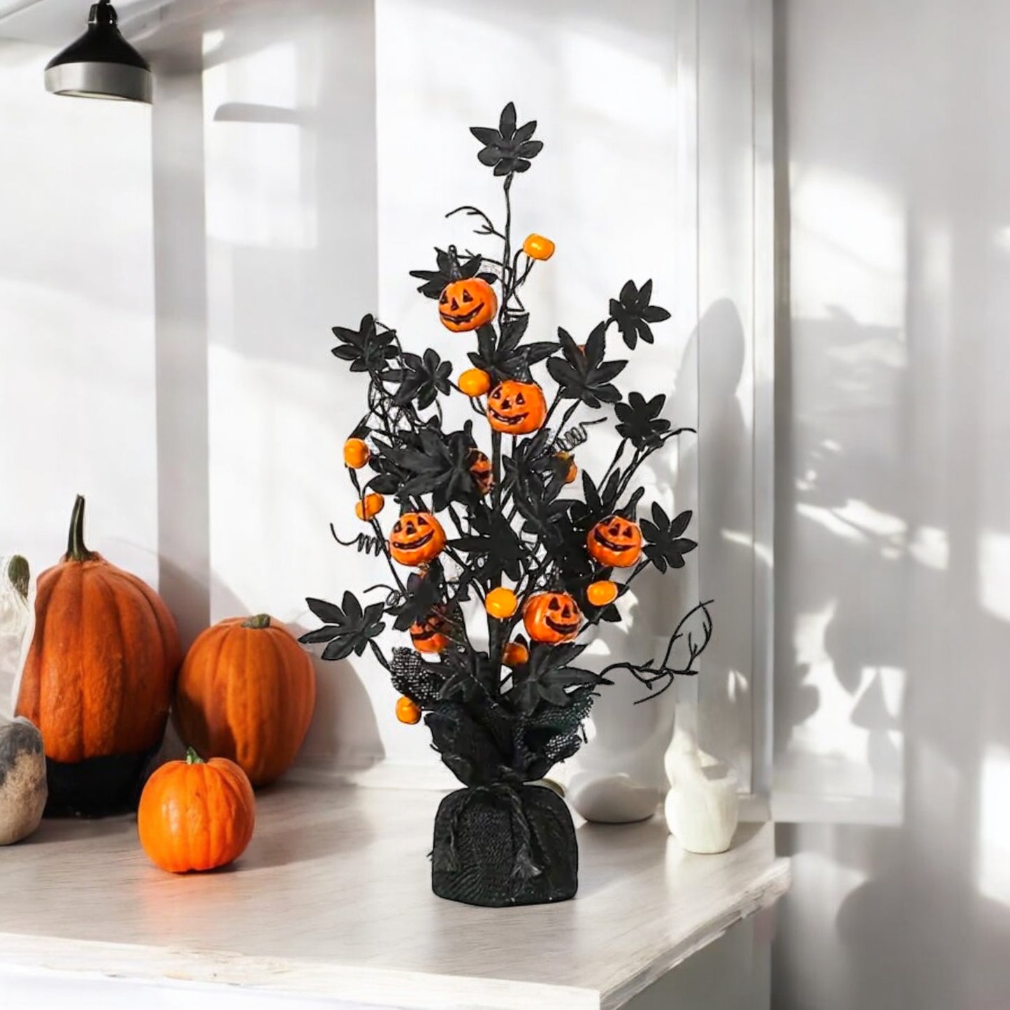 Spooky Halloween Light Up Tree